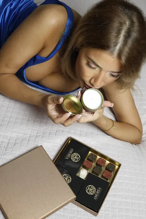 Una velada en la cama con la caja