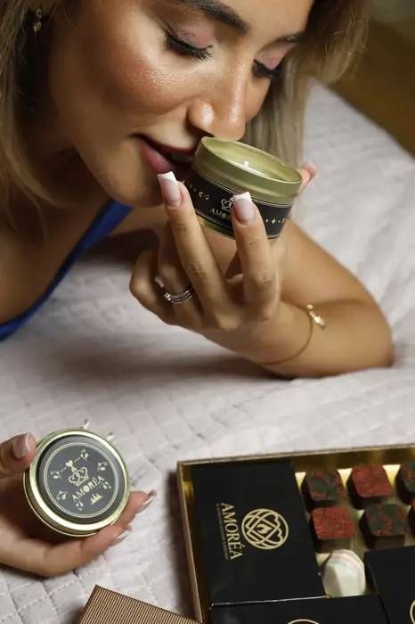 El aroma de la vela Romanza